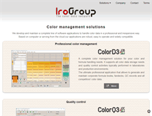 Tablet Screenshot of irogroup.net